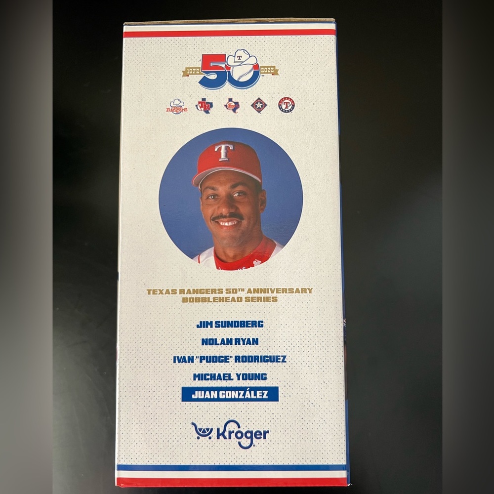 Texas Rangers Juan Gonzalez Bobble Head - Picture 5 of 9